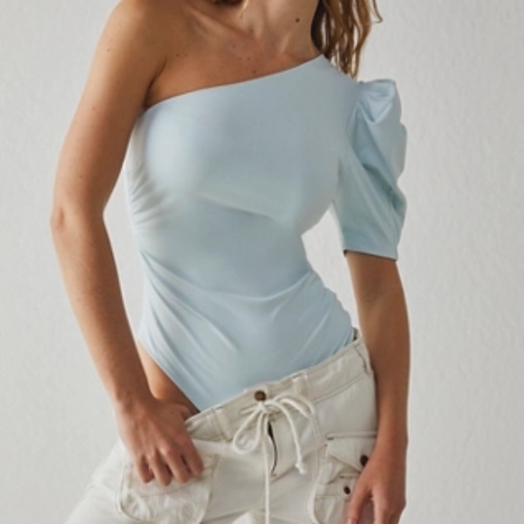 Free People Somethin' Bout You Solid Bodysuit - Picture 1 of 3